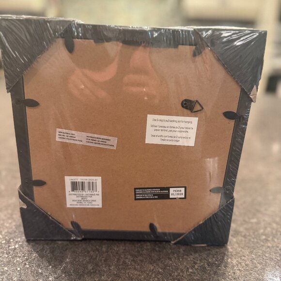 8in x 8in black Shadowbox from Studio Decor - unopened - Picture 2 of 2